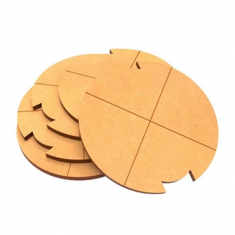 Peanas DM - Redondas 70 mm (Legion)