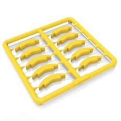 Anillos de habilidad 32mm Amarillo