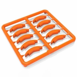 Anillos de habilidad 40mm Naranja
