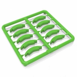 Anillos de habilidad 40mm Verde