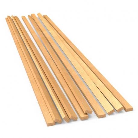 Linden Wood Flat Strip 4x250mm