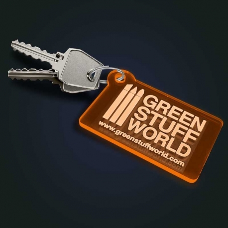 Keychain - ORANGE SQUARE