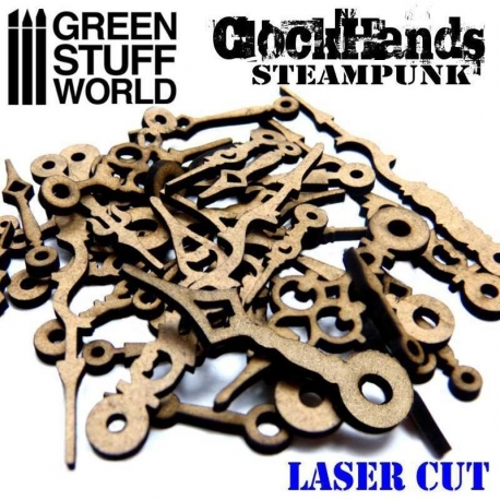 Steampunk Clock Hands in MDF