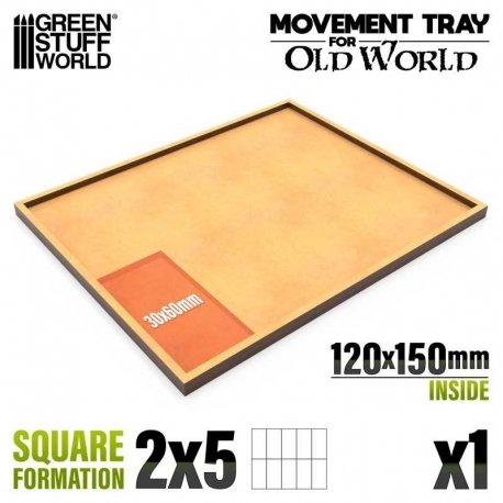 Old World DM Movement Trays 120x150mm