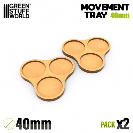 40mm DM Movement Trays x3 - Harness