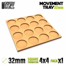 Bandejas de Movimiento DM 32mm 4x4 - Hostigador Filas