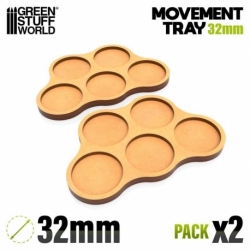 Bandejas de Movimiento DM 32mm x5 - Hostigador