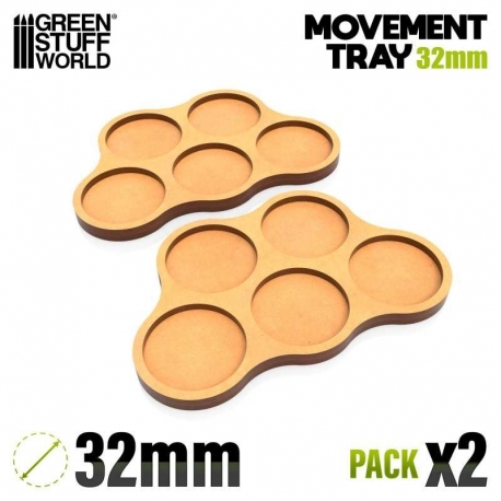 DM 32mm x5 Movement Trays - Harness