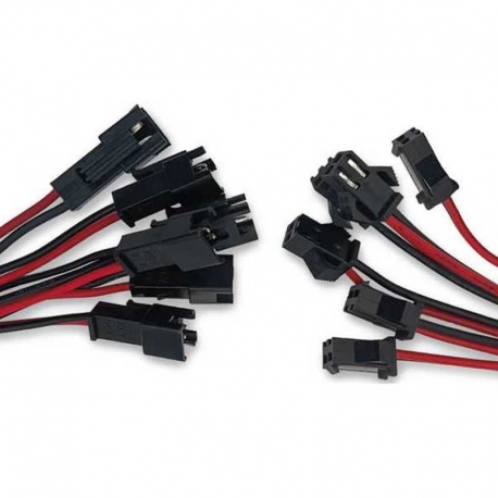 Conectores rapidos 6 machos y 6 hembras