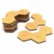 Bases Hexagonales Triples 32mm - Tipo 1