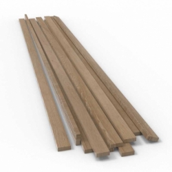 Liston Plano Madera de Haya 6x250mm