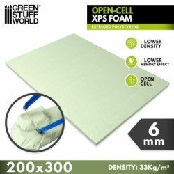 Poliestireno Extruido XPS 6 mm - Celda abierta