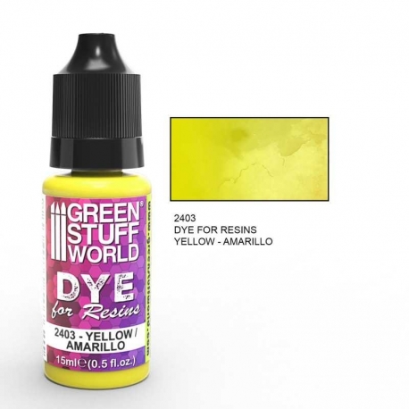 Yellow Resin Dye