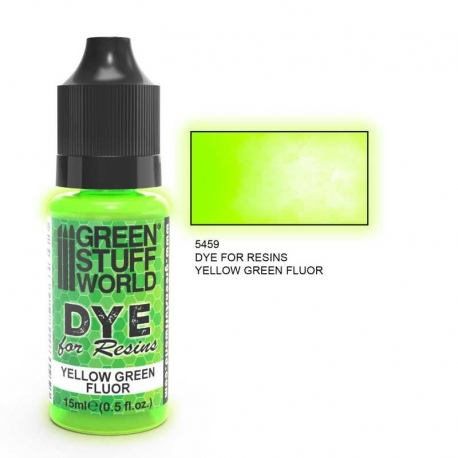 Colorante para Resinas AMARILLO-VERDE FLUOR