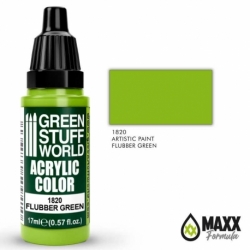 Pintura Acrílica FLUBBER GREEN