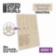 Self-adhesive templates - Industrial