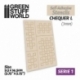 Self-adhesive templates - Squares L - 7mm