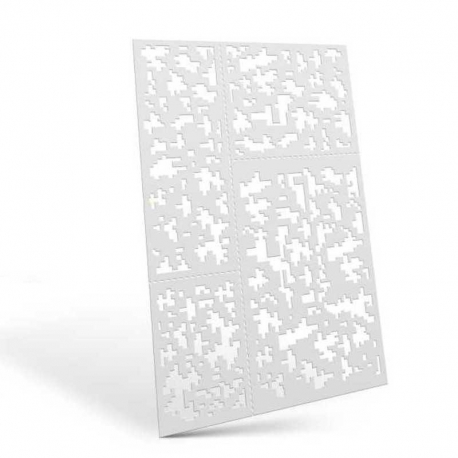 Flexible Templates - Pixel Camouflage (approx. 9mm)