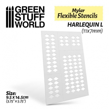 Flexible Insoles - ARLEQUIN L (11x7mm)