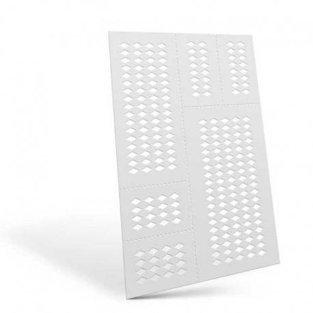 Plantillas Flexibles - ARLEQUIN S (6x3mm)