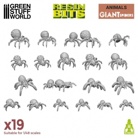 Large Spiders 1:48