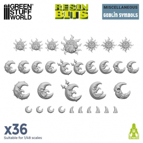 Goblin Symbols 1:48