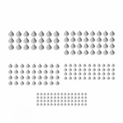 3D Printed Set - Conical Rivets 1:48-1:35