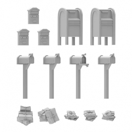 Mailboxes 1:48
