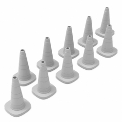 Traffic cones 1:35