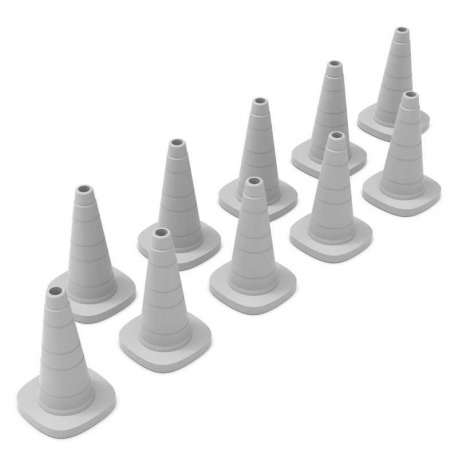 Traffic cones 1:35