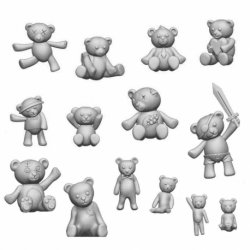 Teddy bears 1:48-1:35
