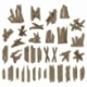 Broken wooden planks 1:48–1:35