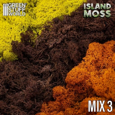 Moss - Mixture of Yellows and Browns