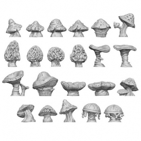 Thick Mushrooms 1:48