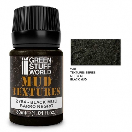 Mud texture - BLACK MUD 30ml