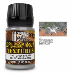 Splattered mud texture - GREY 30ml