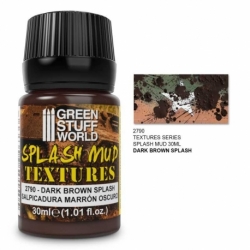 Splattered mud texture - DARK Brown 30ml