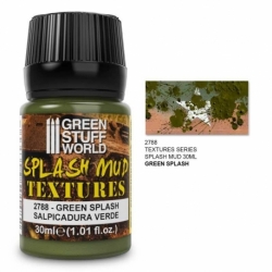 Splashed mud texture - GREEN 30ml