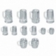 Beer Mugs - Glass 1:48-1:35