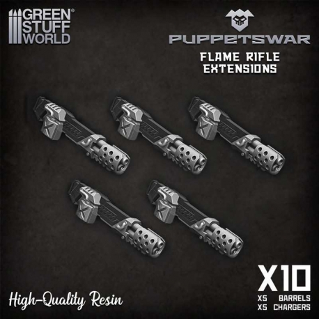 Extensiones de fusil de plasma