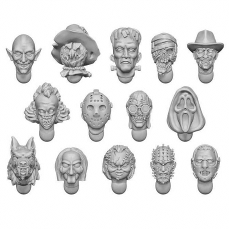 Cabezas de terror - NIGHTMARE 1:48