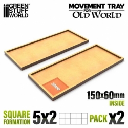 Bandejas de Movimiento DM 150x60mm