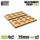 Bandejas de Movimiento DM 25mm 4x2 - Hostigador Filas