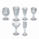 Vasos de cristal - Copas pequeñas 1:48-1:35