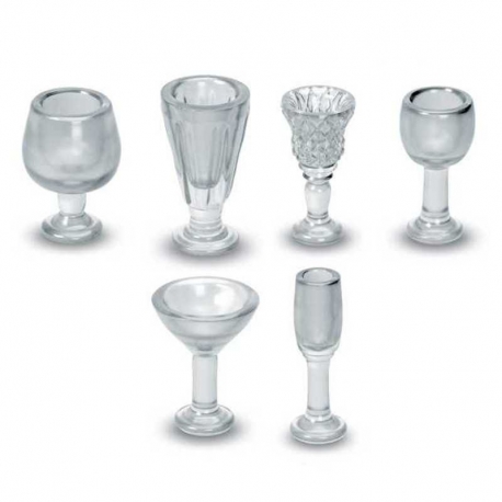 Vasos de cristal - Copas grandes 1:48-1:35