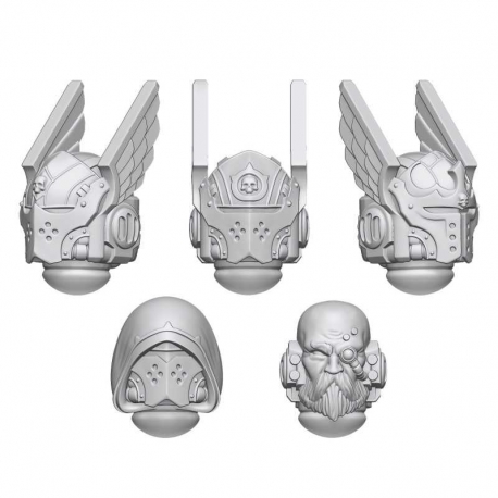 Dakka Dakka - Black Knights Helmets 1:48