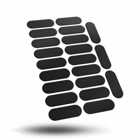 Adhesive Magnets - Oval 25x70mm