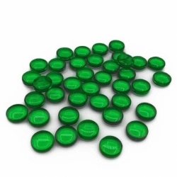 Gemas de plástico 12mm - Verde