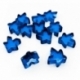 Meeples 16x16x8mm - Blue