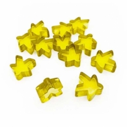 Meeples 16x16x8mm - Yellow